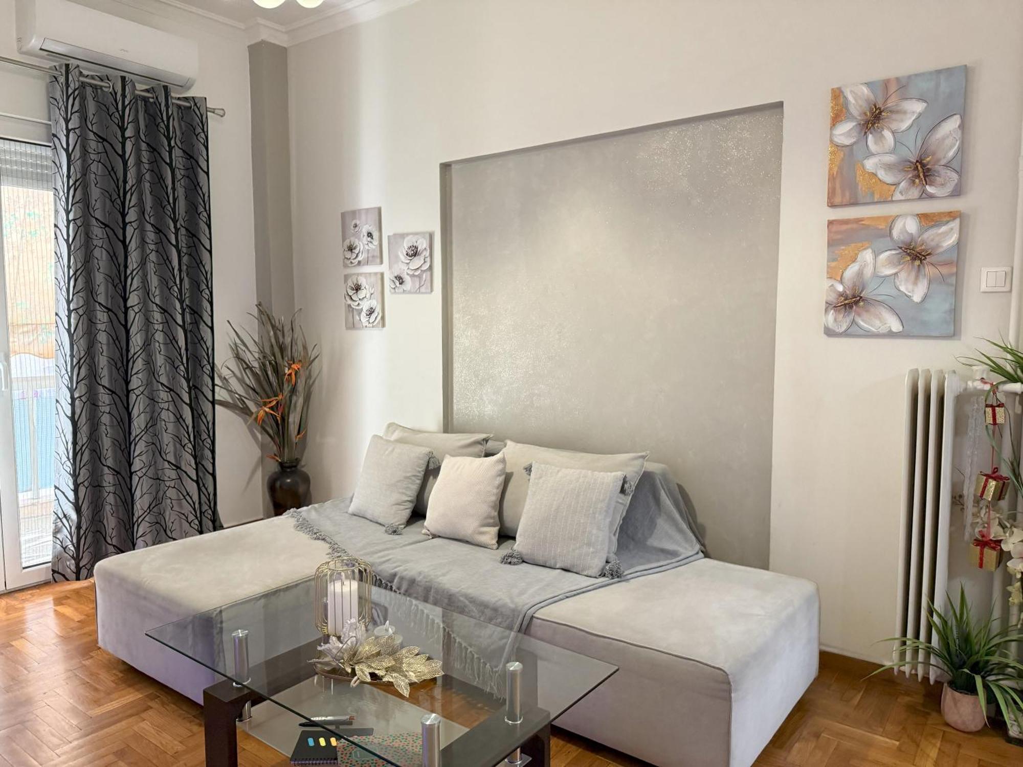 2 Bedrooms Apartment Center Of Athens 4 Min Subway Dış mekan fotoğraf
